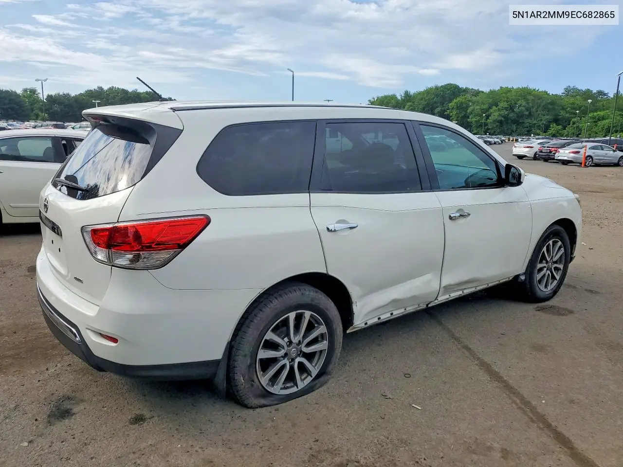 2014 Nissan Pathfinder S VIN: 5N1AR2MM9EC682865 Lot: 57140916