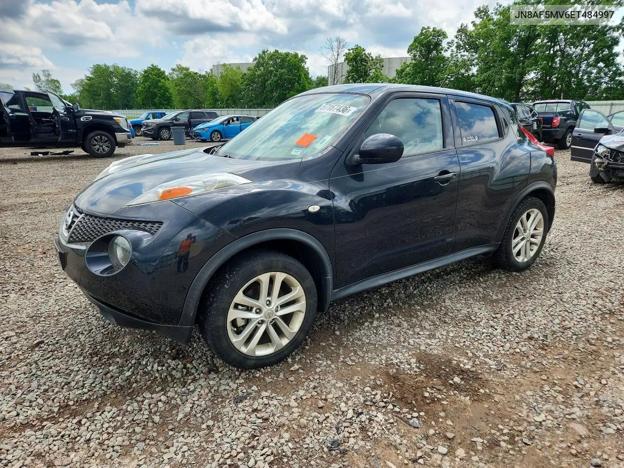 2014 Nissan Juke Sl VIN: JN8AF5MV6ET484997 Lot: 57167436