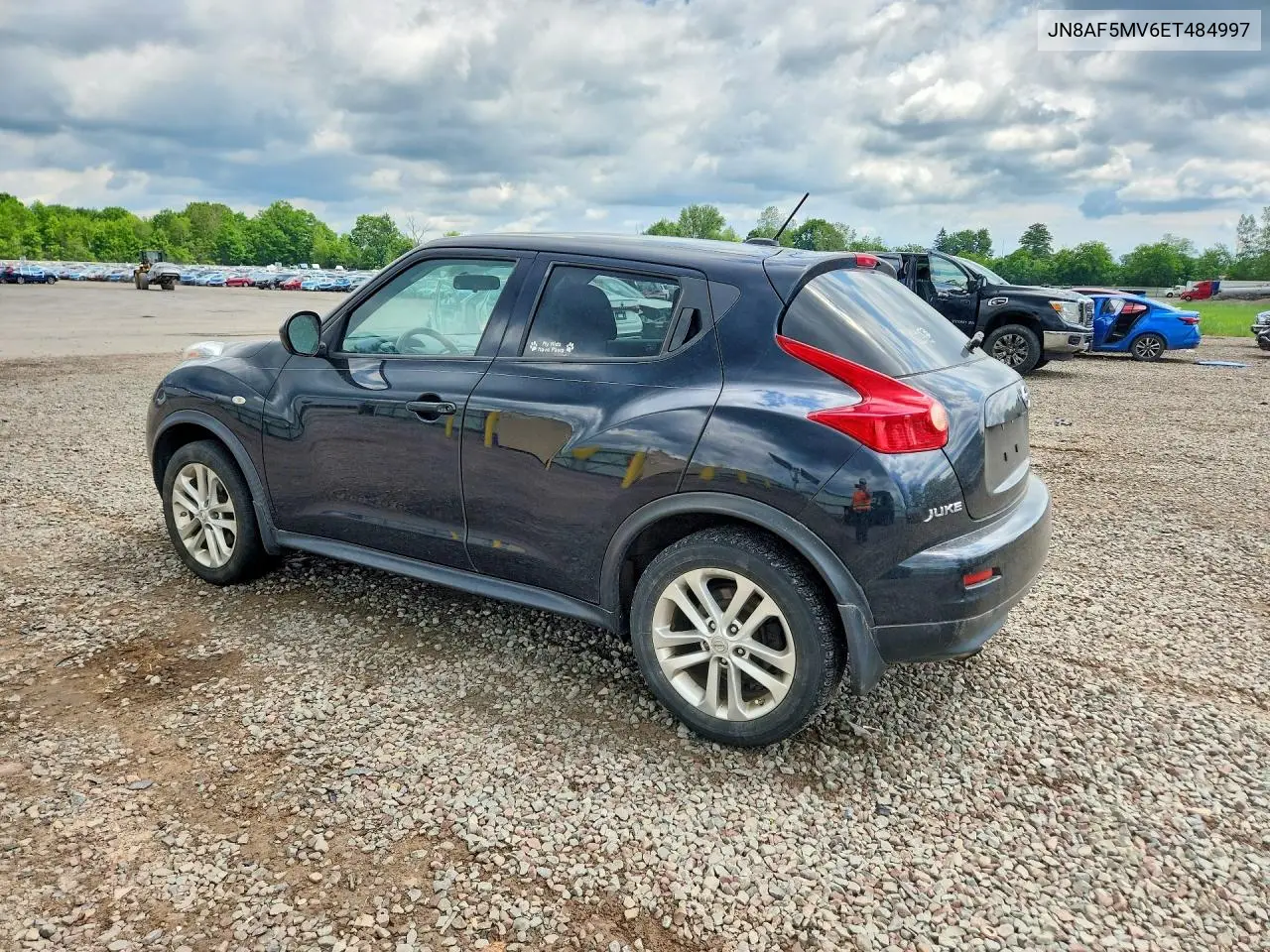 2014 Nissan Juke Sl VIN: JN8AF5MV6ET484997 Lot: 57167436