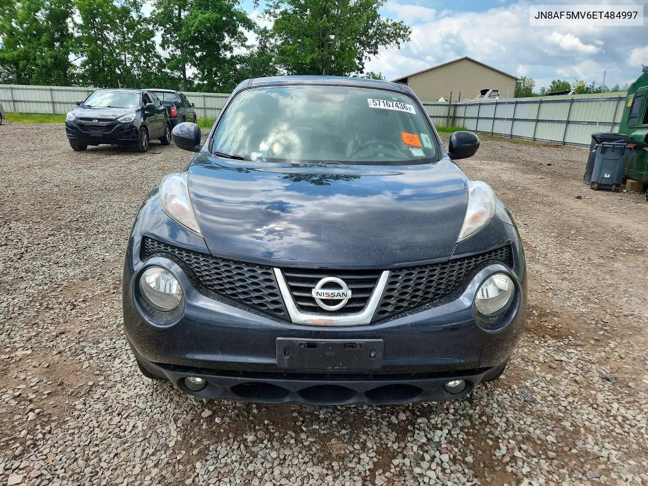2014 Nissan Juke Sl VIN: JN8AF5MV6ET484997 Lot: 57167436