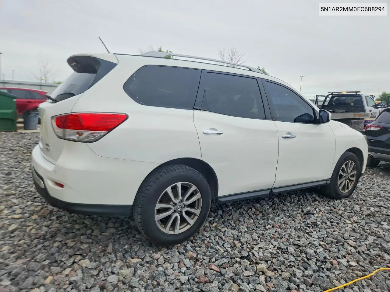 2014 Nissan Pathfinder Sv VIN: 5N1AR2MM0EC688294 Lot: 57265226