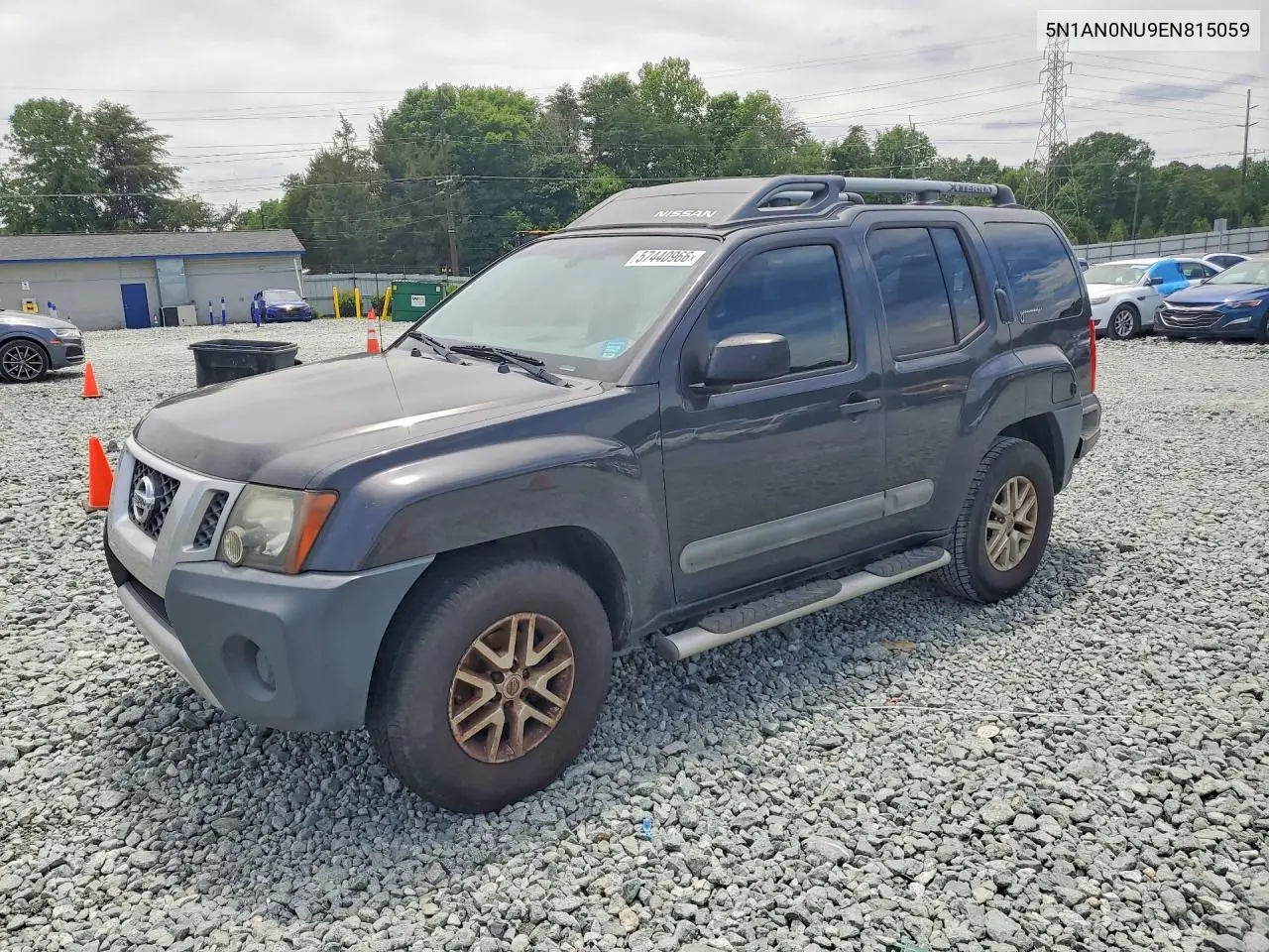 2014 Nissan Xterra S VIN: 5N1AN0NU9EN815059 Lot: 57440966