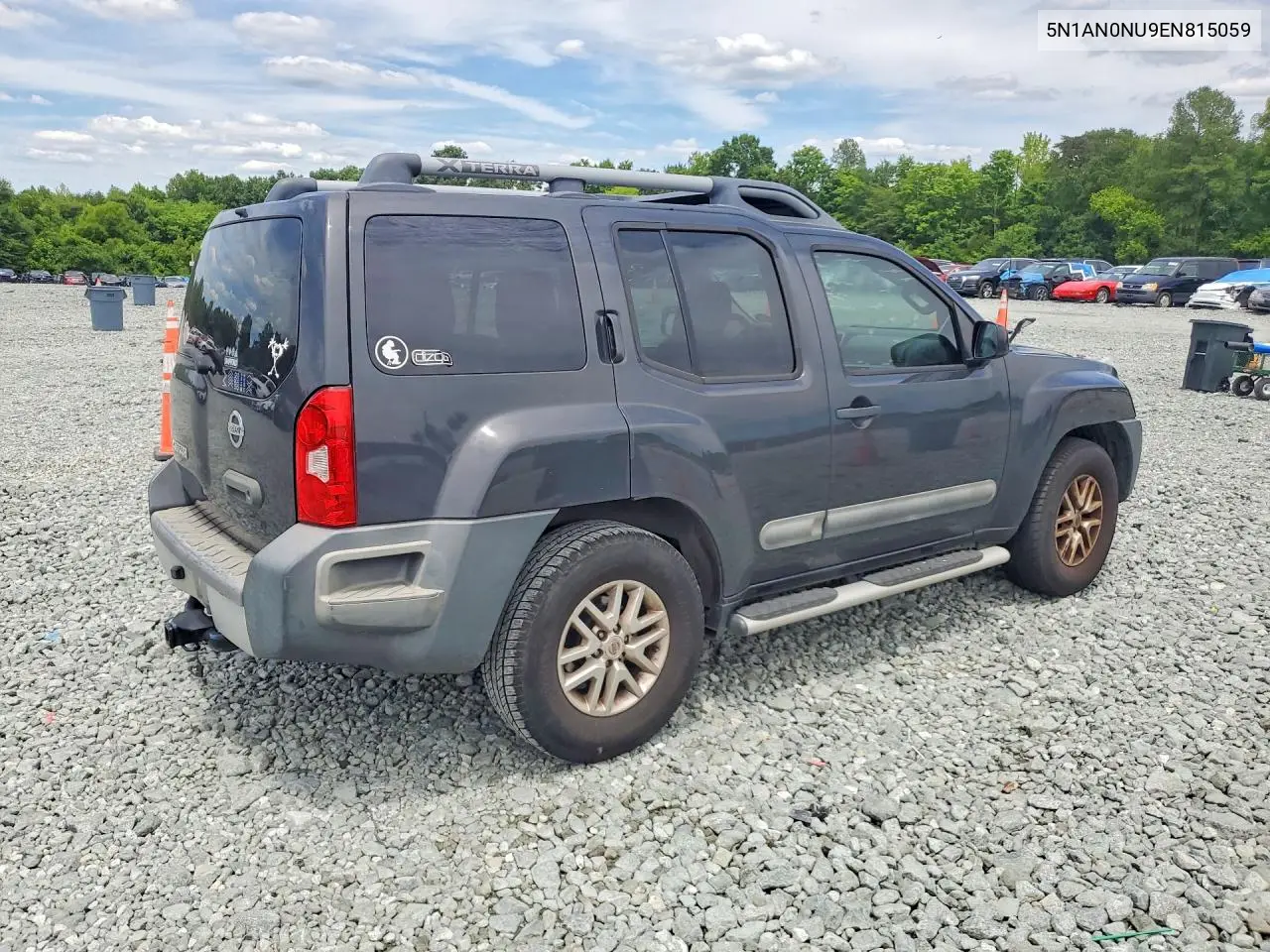 2014 Nissan Xterra S VIN: 5N1AN0NU9EN815059 Lot: 57440966