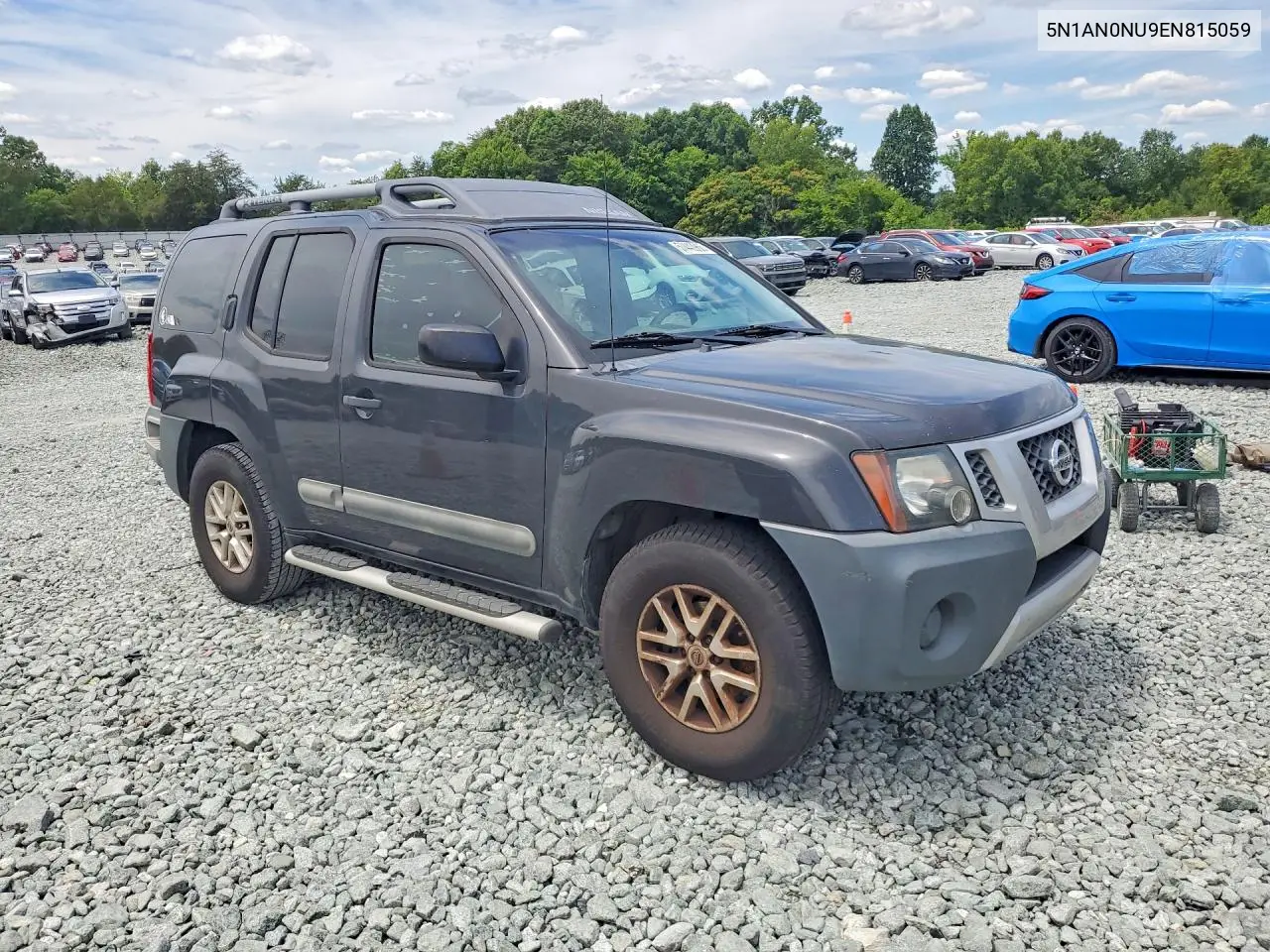 2014 Nissan Xterra S VIN: 5N1AN0NU9EN815059 Lot: 57440966