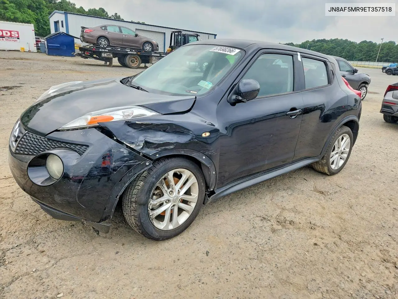2014 Nissan Juke S VIN: JN8AF5MR9ET357518 Lot: 57698266