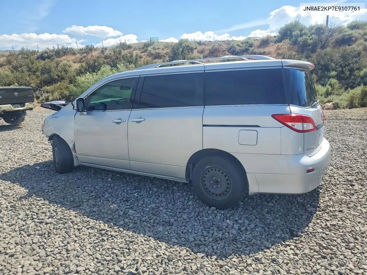2014 Nissan Quest 3.5 S VIN: JN8AE2KP7E9107761 Lot: 57717286