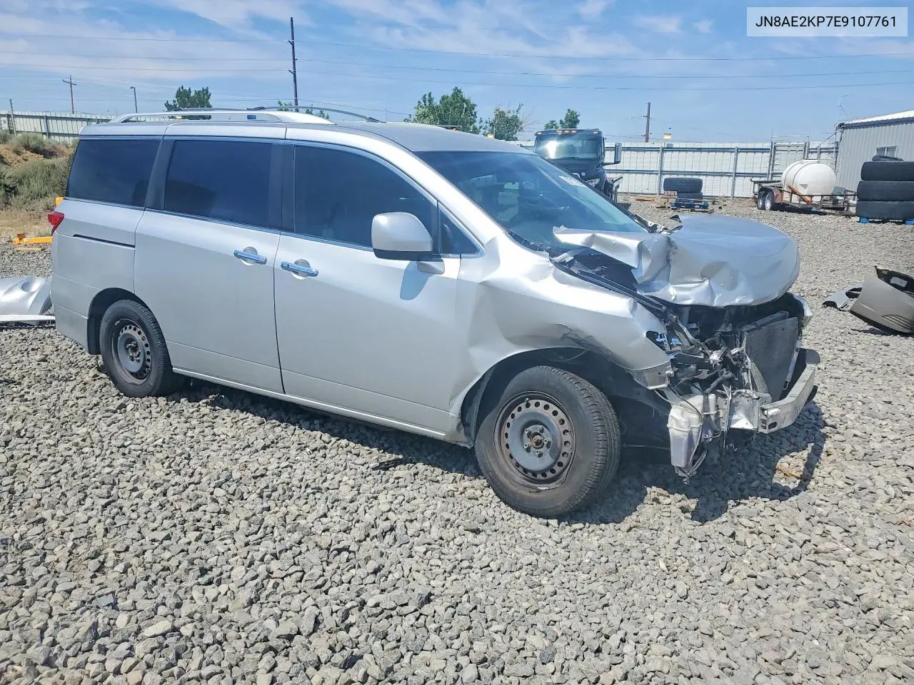 2014 Nissan Quest 3.5 S VIN: JN8AE2KP7E9107761 Lot: 57717286