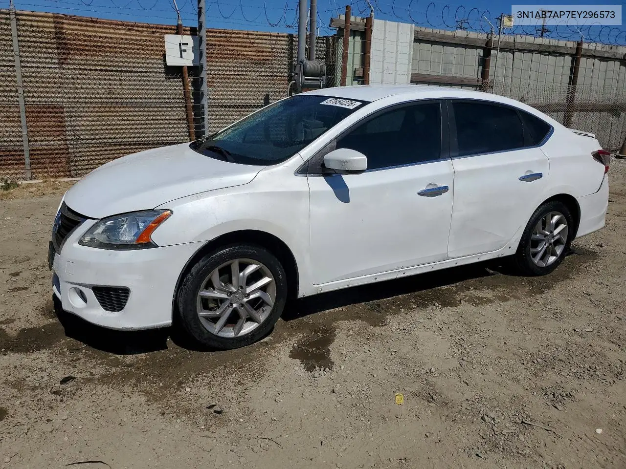 2014 Nissan Sentra Sr VIN: 3N1AB7AP7EY296573 Lot: 57854226