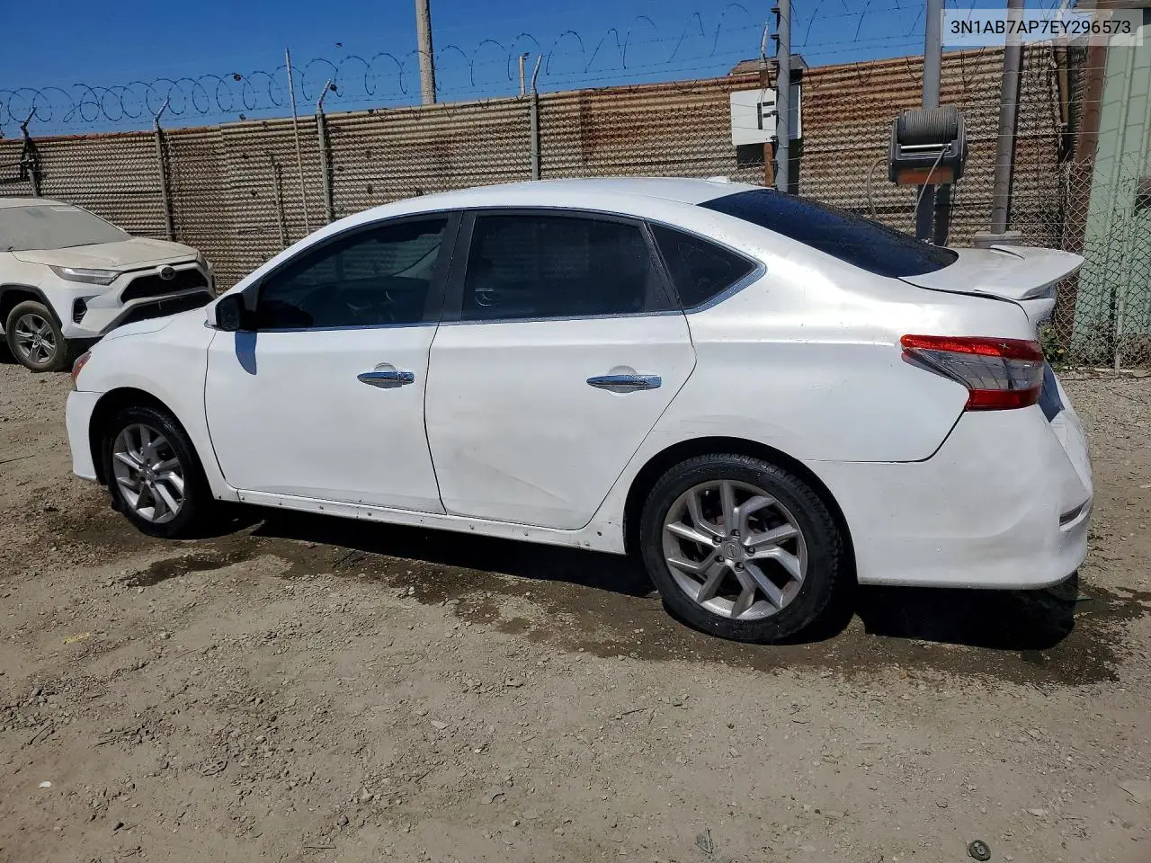 2014 Nissan Sentra Sr VIN: 3N1AB7AP7EY296573 Lot: 57854226