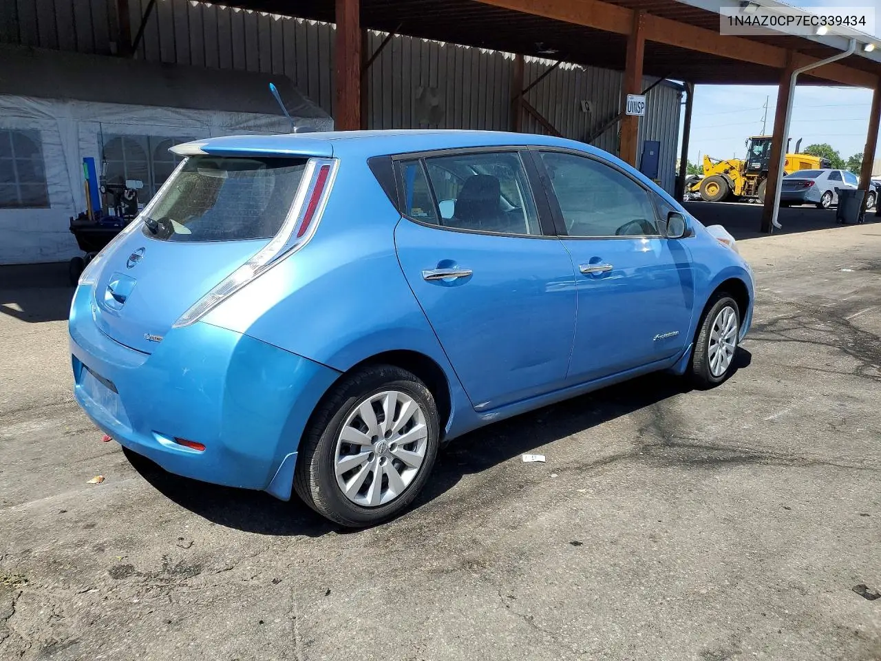2014 Nissan Leaf S VIN: 1N4AZ0CP7EC339434 Lot: 58083236