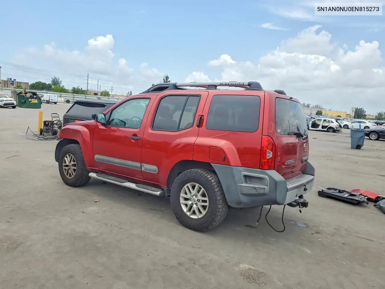2014 Nissan Xterra S VIN: 5N1AN0NU0EN815273 Lot: 58191876