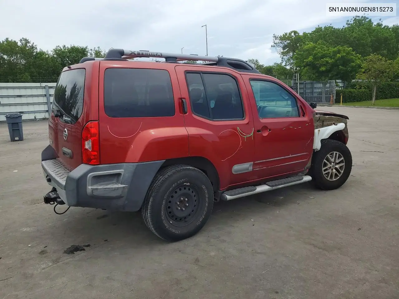2014 Nissan Xterra S VIN: 5N1AN0NU0EN815273 Lot: 58191876