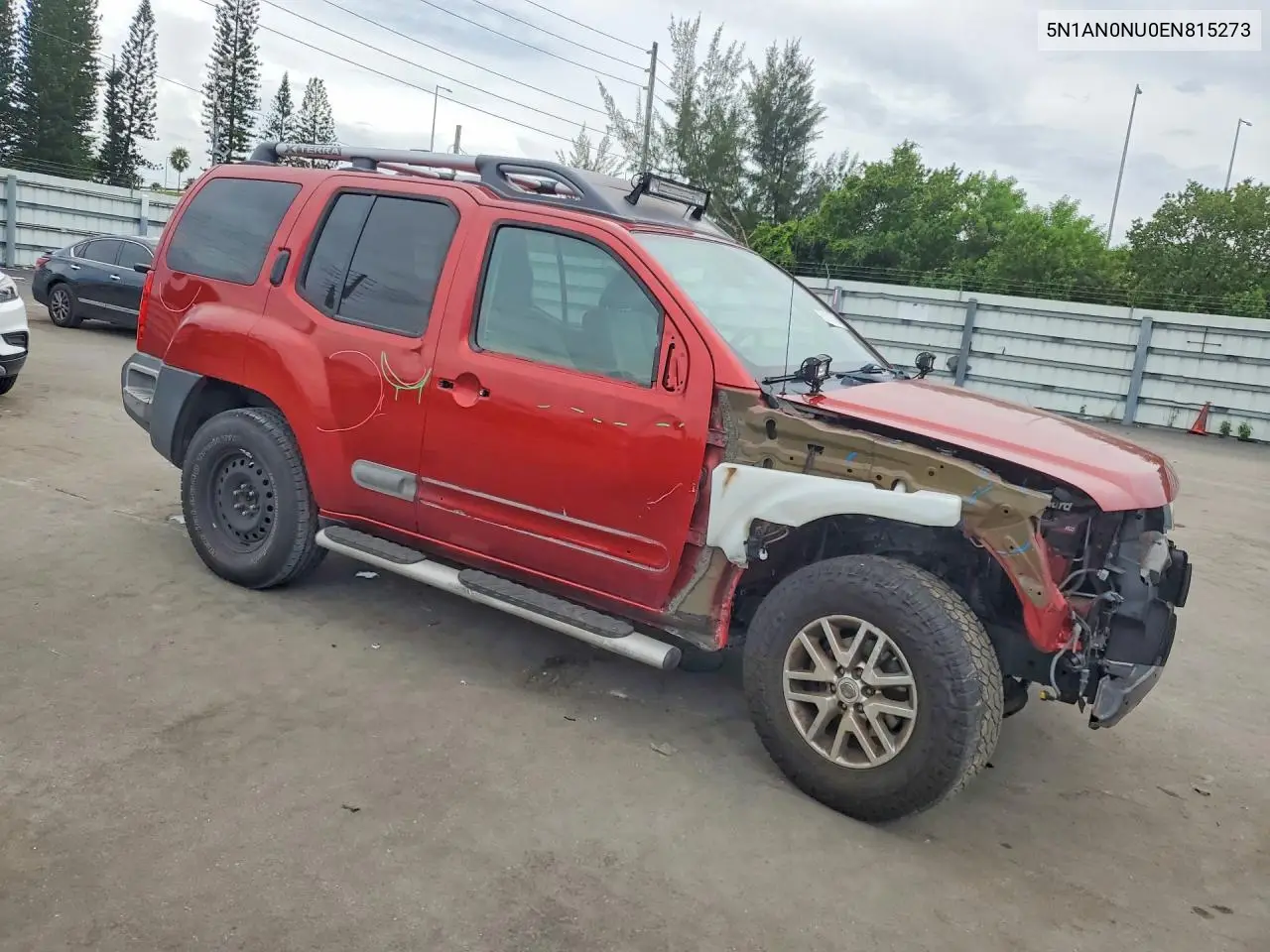 2014 Nissan Xterra S VIN: 5N1AN0NU0EN815273 Lot: 58191876