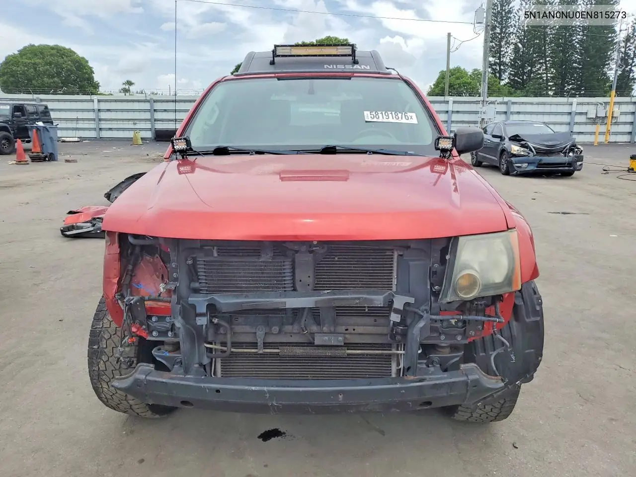 2014 Nissan Xterra S VIN: 5N1AN0NU0EN815273 Lot: 58191876