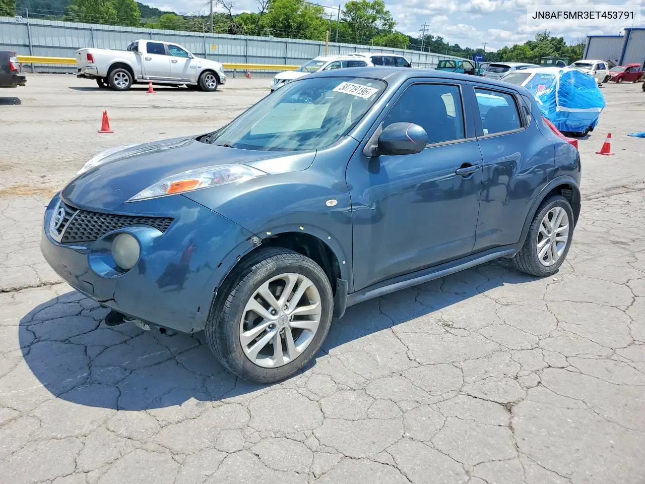 2014 Nissan Juke S VIN: JN8AF5MR3ET453791 Lot: 58719196