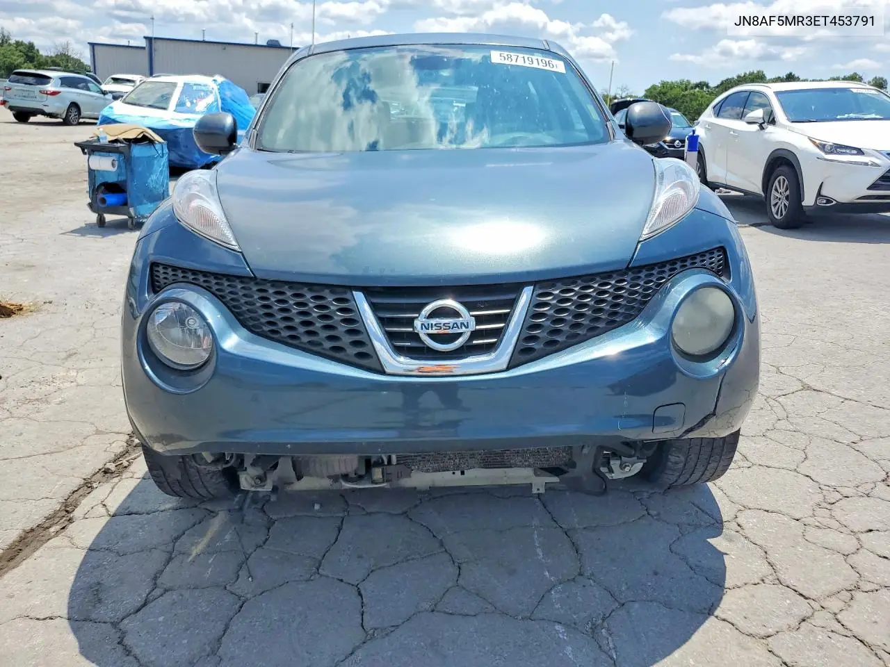 2014 Nissan Juke S VIN: JN8AF5MR3ET453791 Lot: 58719196