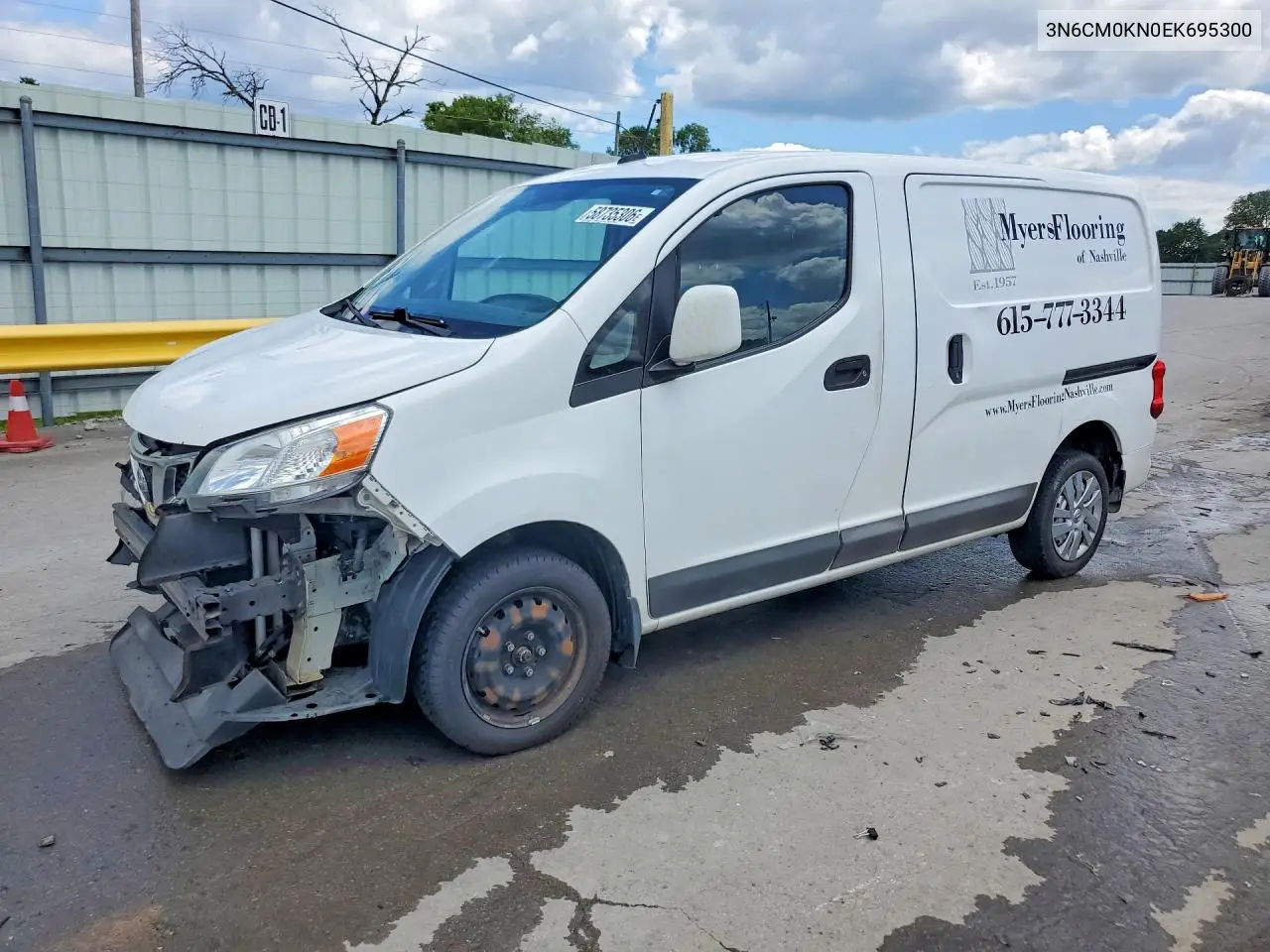 2014 Nissan Nv200 Sv VIN: 3N6CM0KN0EK695300 Lot: 58735306
