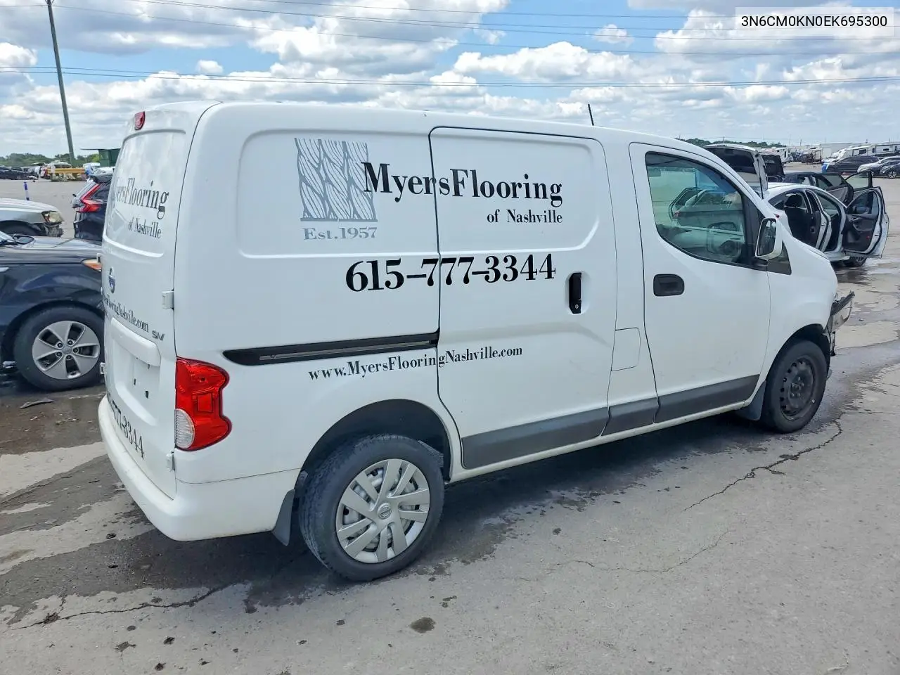 2014 Nissan Nv200 Sv VIN: 3N6CM0KN0EK695300 Lot: 58735306