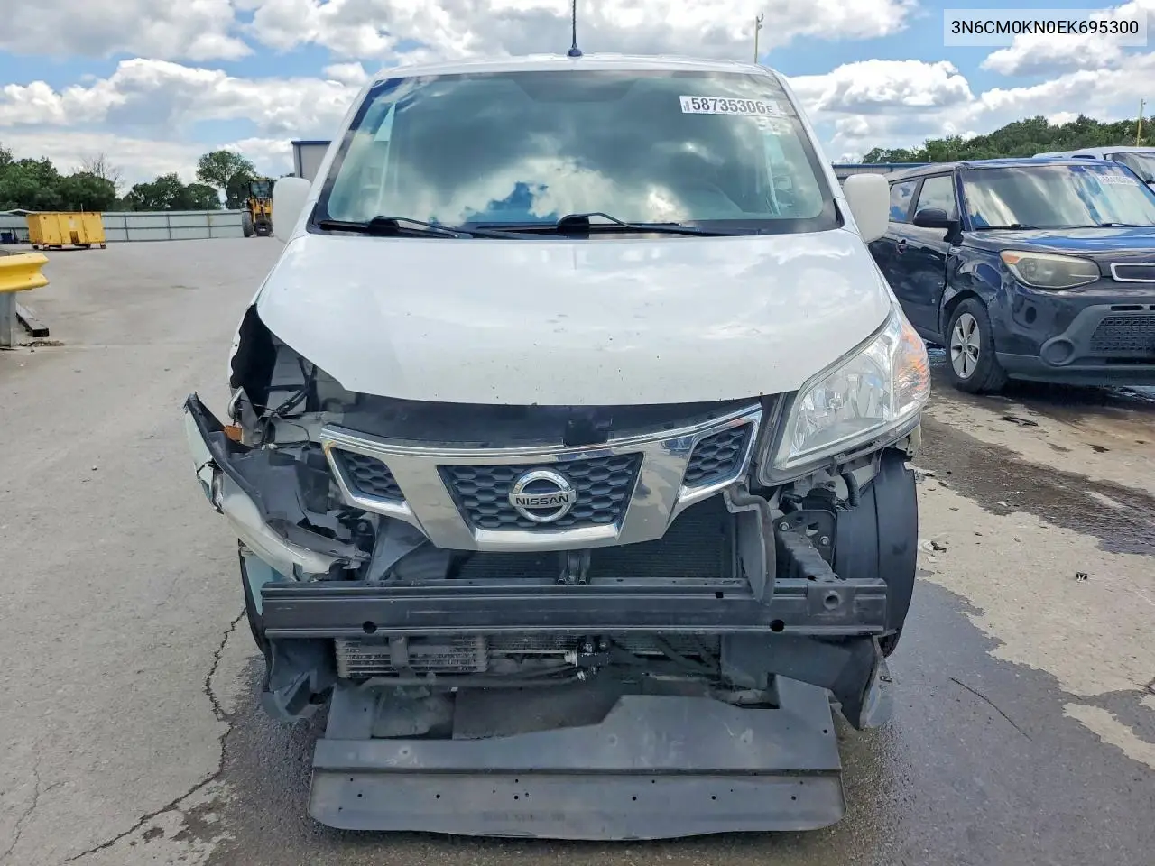 2014 Nissan Nv200 Sv VIN: 3N6CM0KN0EK695300 Lot: 58735306