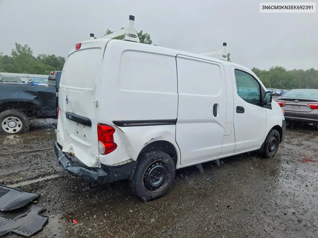 2014 Nissan Nv200 S VIN: 3N6CM0KN3EK692391 Lot: 59136376