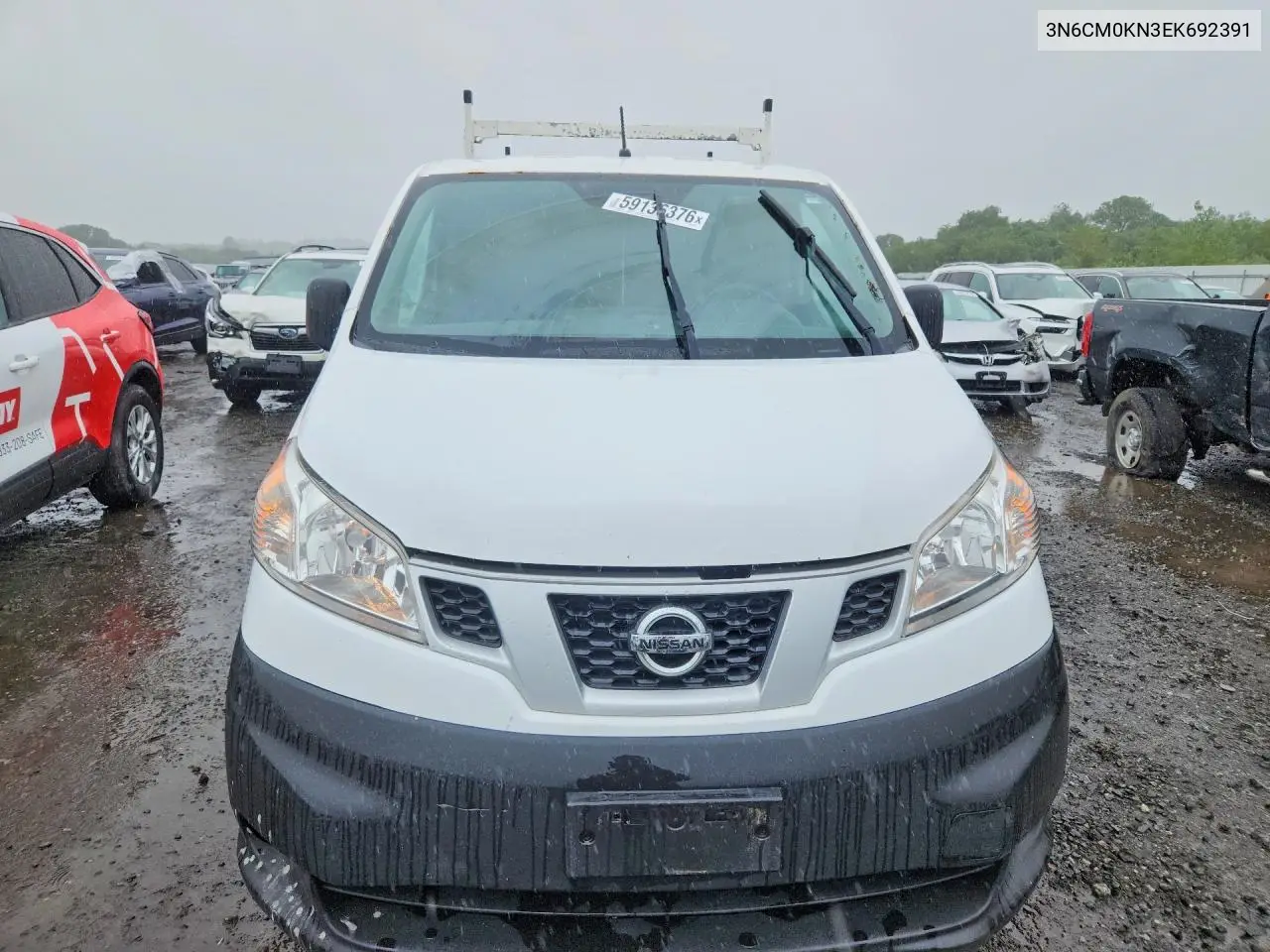 2014 Nissan Nv200 S VIN: 3N6CM0KN3EK692391 Lot: 59136376
