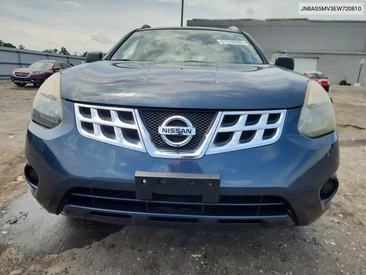 2014 Nissan Rogue Select S VIN: JN8AS5MV3EW720810 Lot: 61528006
