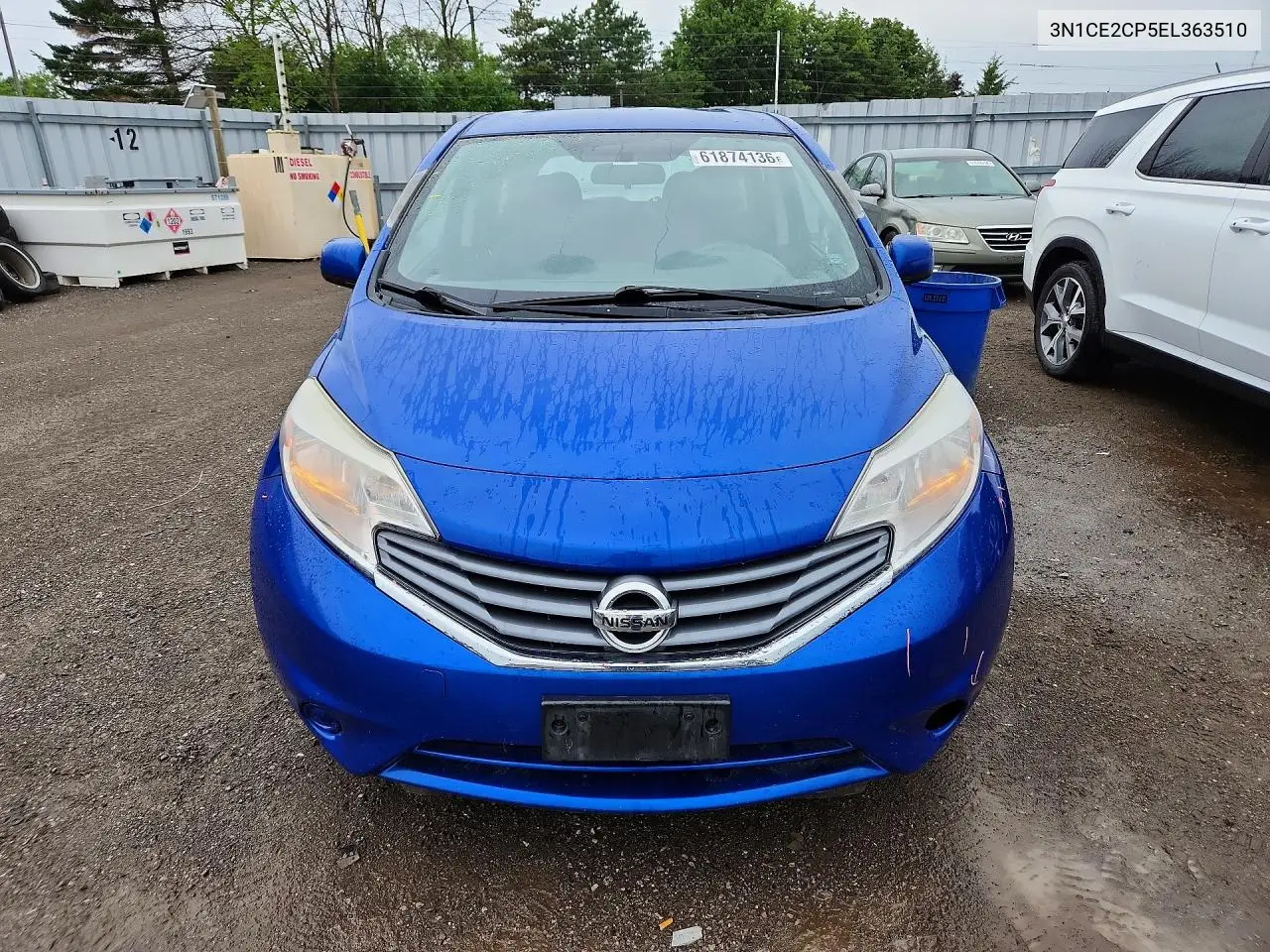 2014 Nissan Versa Note S VIN: 3N1CE2CP5EL363510 Lot: 61874136