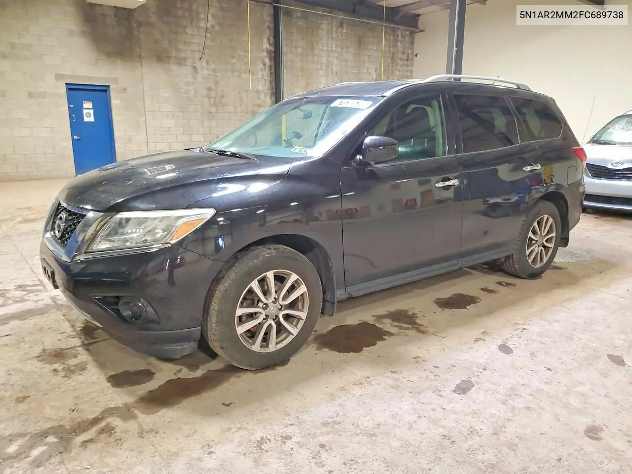 2015 Nissan Pathfinder S VIN: 5N1AR2MM2FC689738 Lot: 51538576