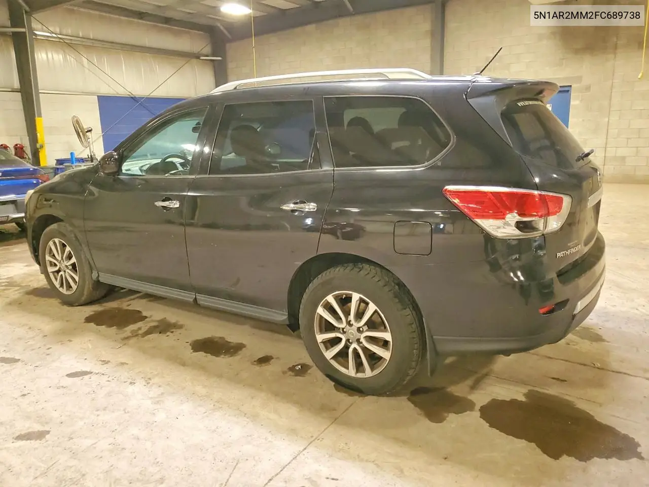 2015 Nissan Pathfinder S VIN: 5N1AR2MM2FC689738 Lot: 51538576