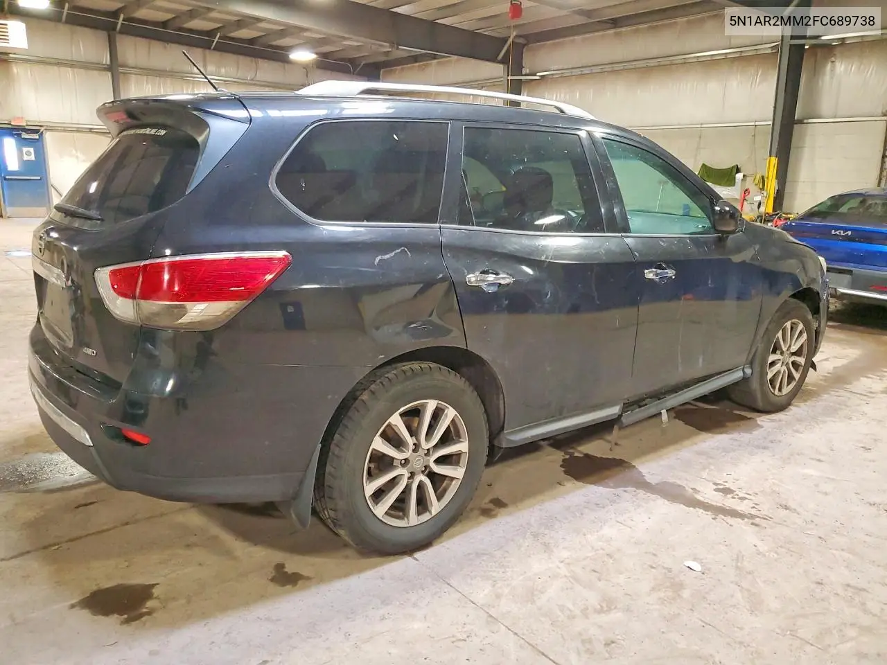 2015 Nissan Pathfinder S VIN: 5N1AR2MM2FC689738 Lot: 51538576