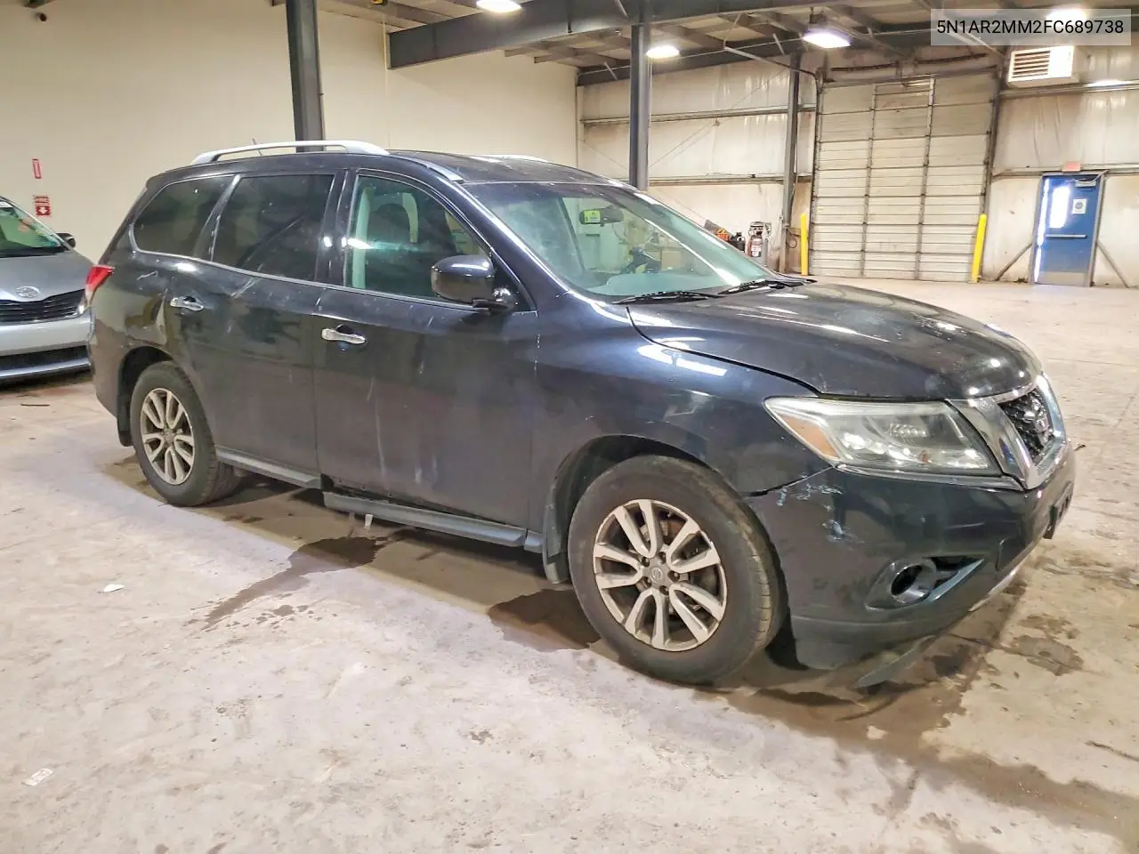 2015 Nissan Pathfinder S VIN: 5N1AR2MM2FC689738 Lot: 51538576