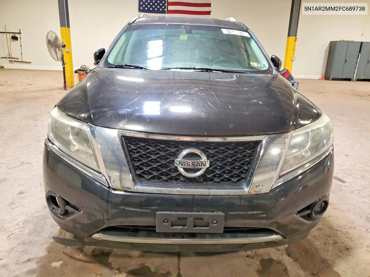 2015 Nissan Pathfinder S VIN: 5N1AR2MM2FC689738 Lot: 51538576