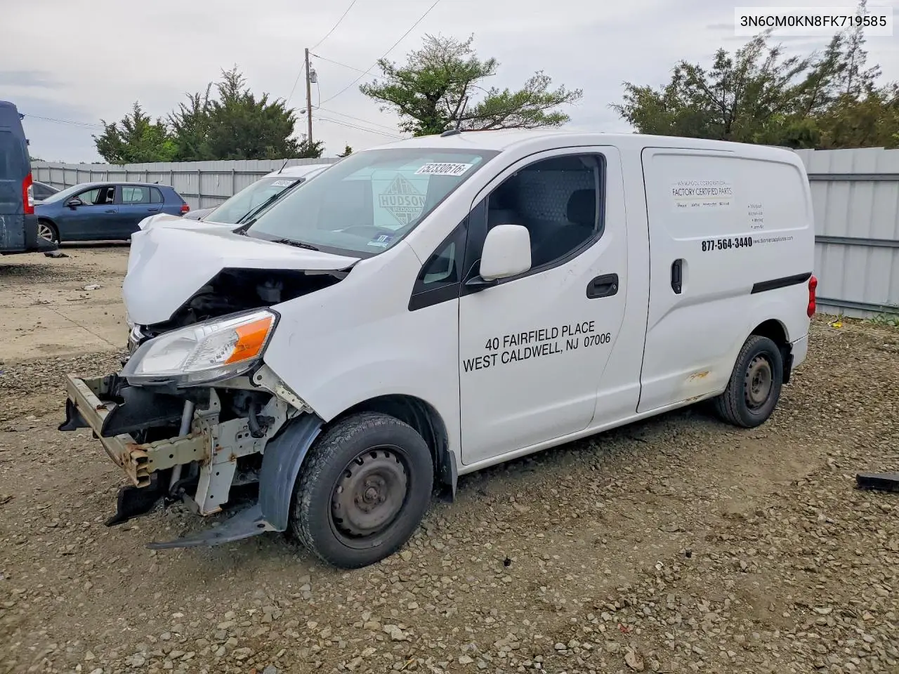 2015 Nissan Nv200 Sv VIN: 3N6CM0KN8FK719585 Lot: 52330616