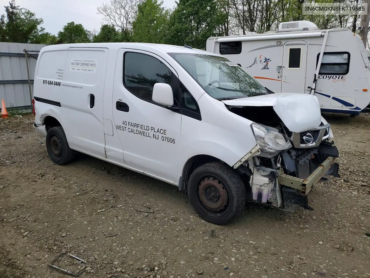 2015 Nissan Nv200 Sv VIN: 3N6CM0KN8FK719585 Lot: 52330616