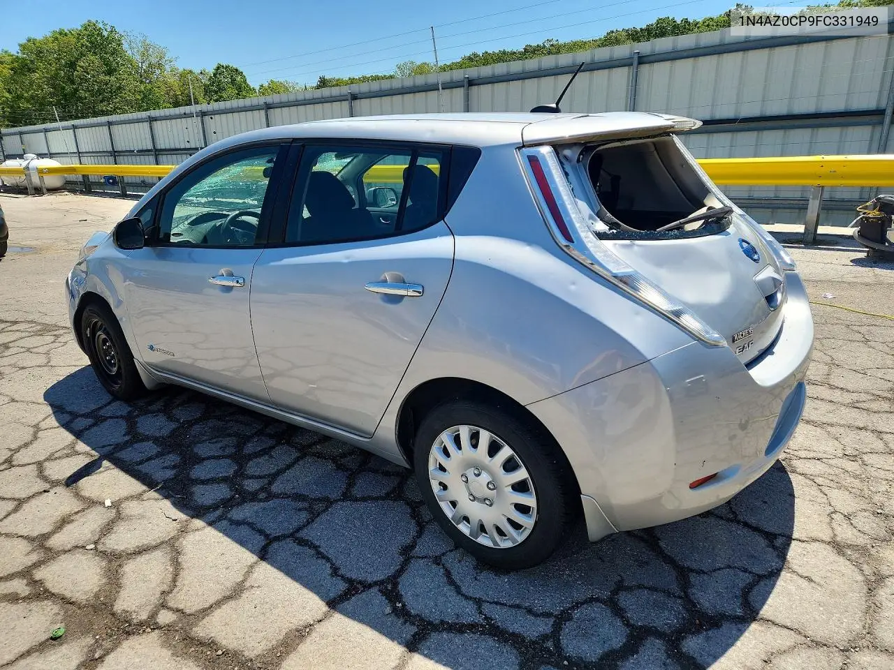 2015 Nissan Leaf S VIN: 1N4AZ0CP9FC331949 Lot: 52342256
