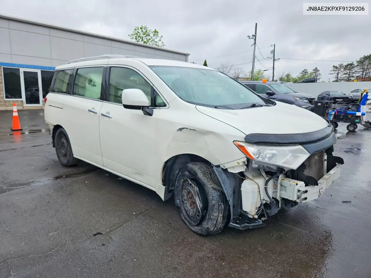 2015 Nissan Quest 3.5 S VIN: JN8AE2KPXF9129206 Lot: 52606666