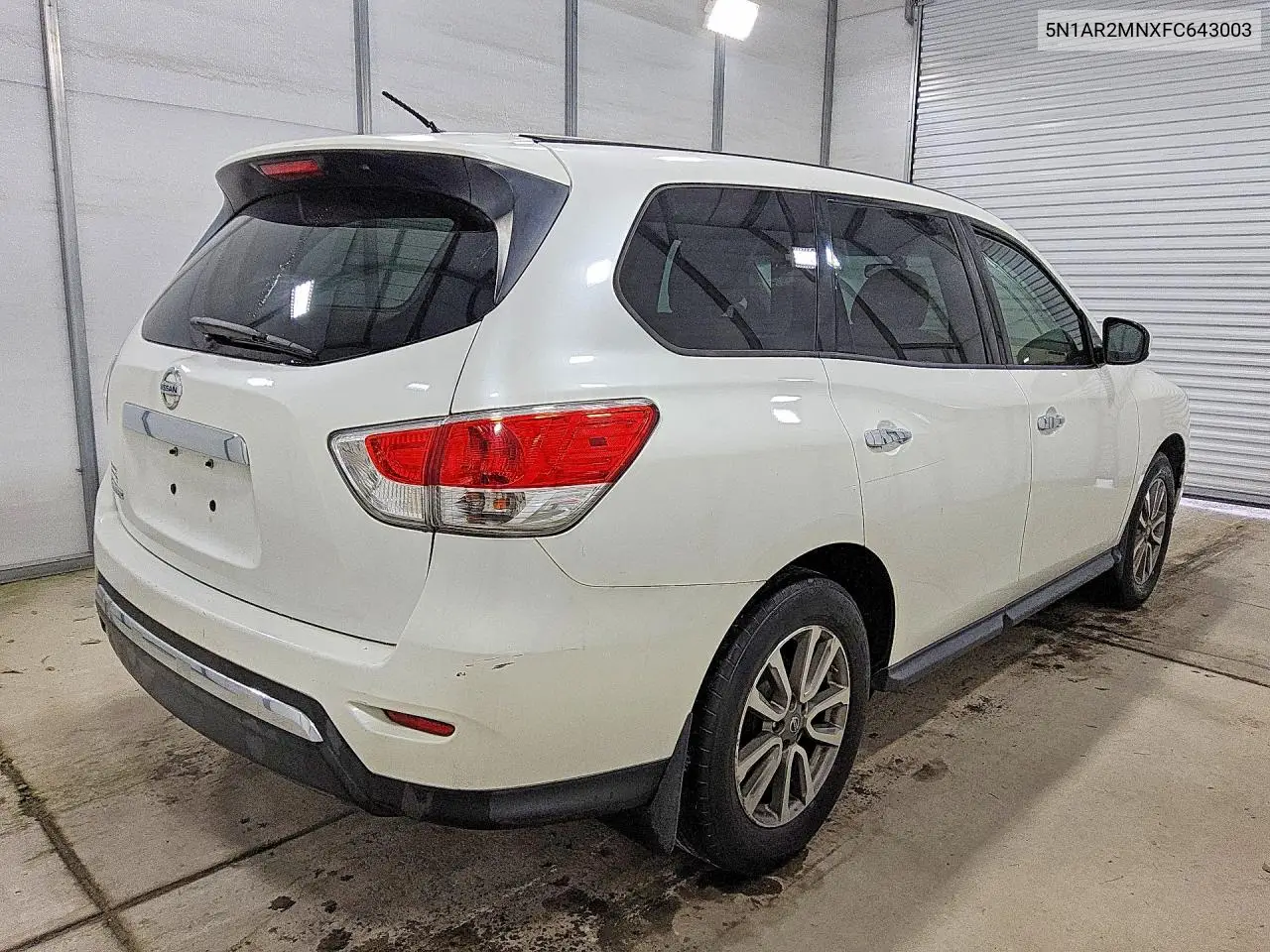 2015 Nissan Pathfinder S VIN: 5N1AR2MNXFC643003 Lot: 52711856