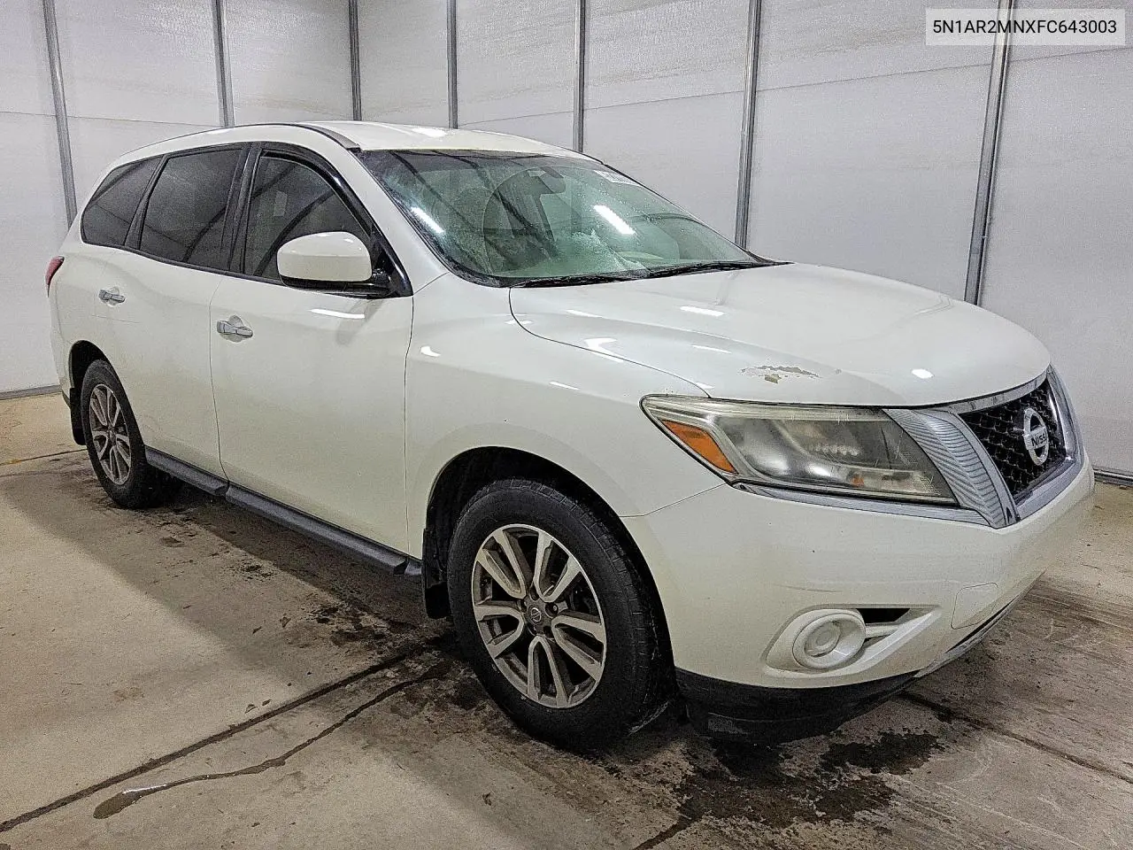 2015 Nissan Pathfinder S VIN: 5N1AR2MNXFC643003 Lot: 52711856