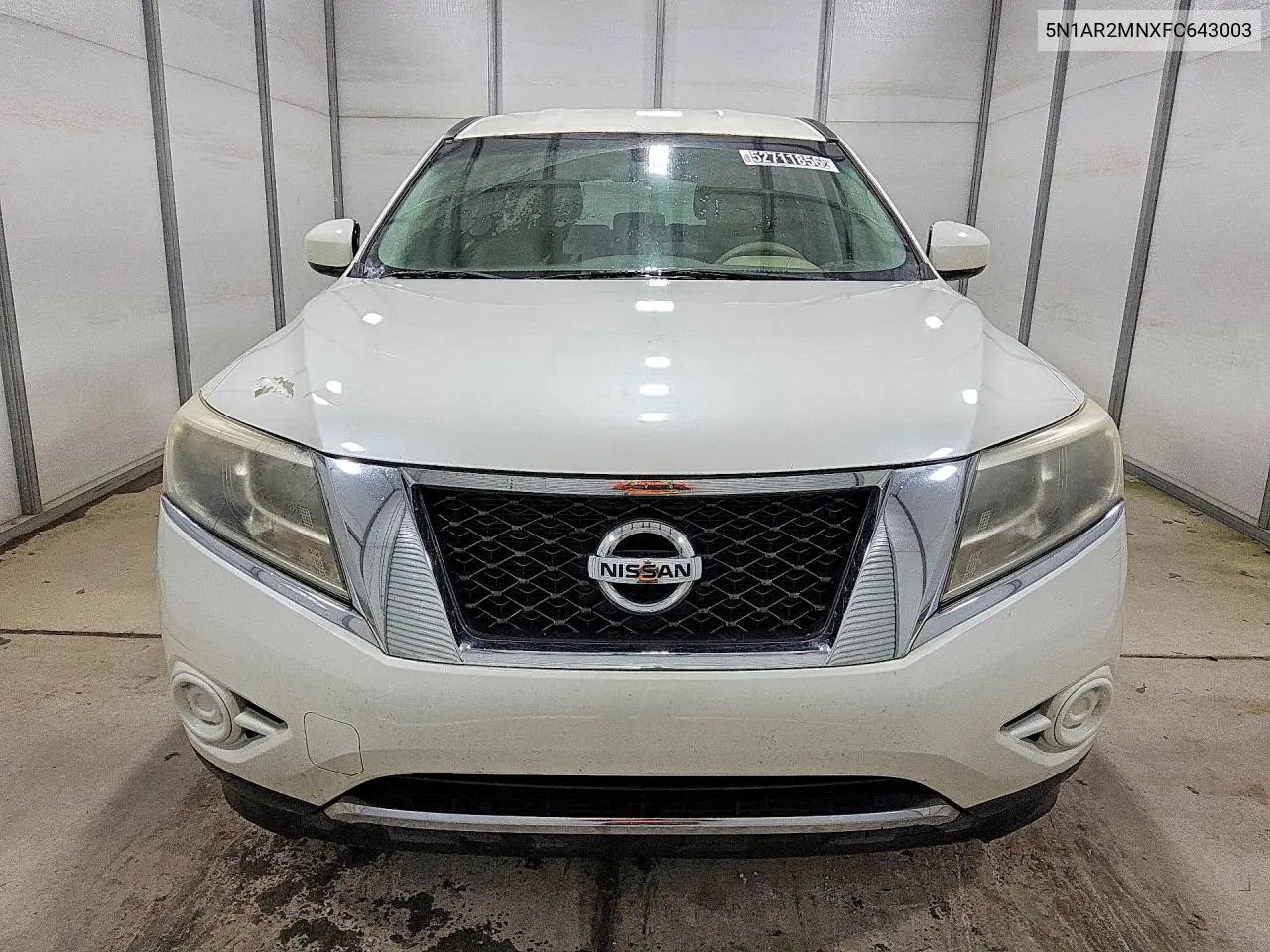 2015 Nissan Pathfinder S VIN: 5N1AR2MNXFC643003 Lot: 52711856