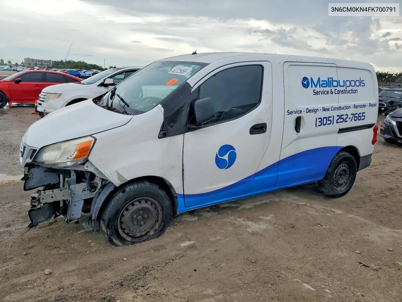 2015 Nissan Nv200 VIN: 3N6CM0KN4FK700791 Lot: 52725956