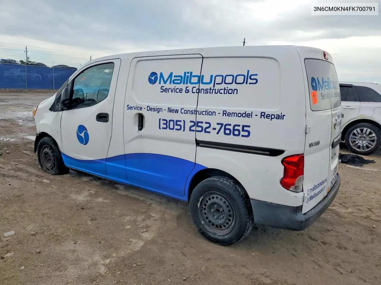 2015 Nissan Nv200 VIN: 3N6CM0KN4FK700791 Lot: 52725956