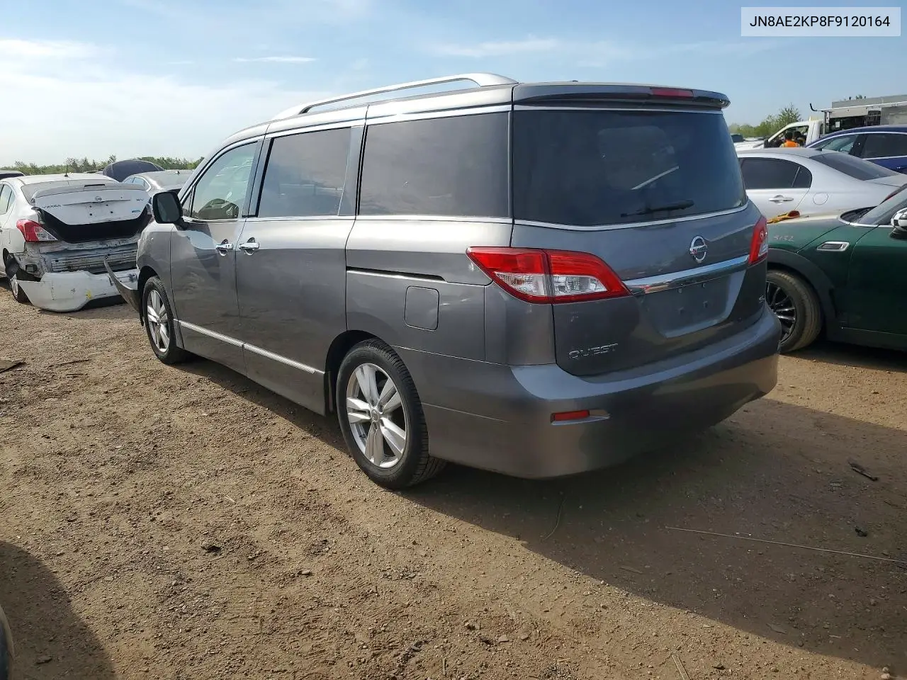 2015 Nissan Quest 3.5 S VIN: JN8AE2KP8F9120164 Lot: 53241016