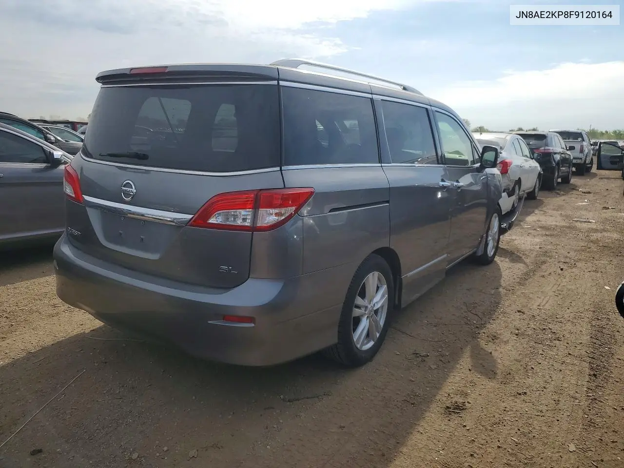 2015 Nissan Quest 3.5 S VIN: JN8AE2KP8F9120164 Lot: 53241016