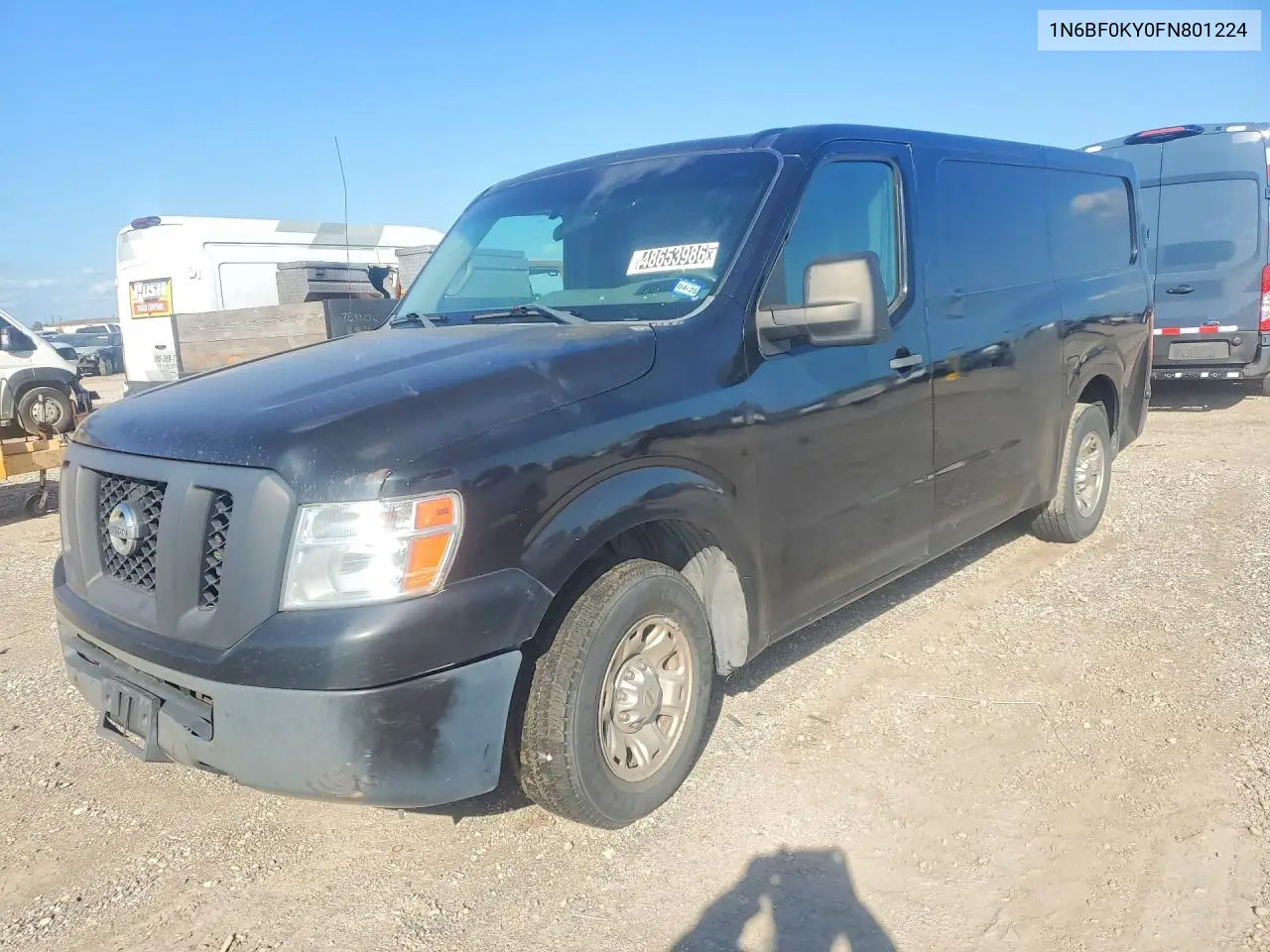 2015 Nissan Nv 2500 Cargo-R&D-Cln Title-Pri Fleet