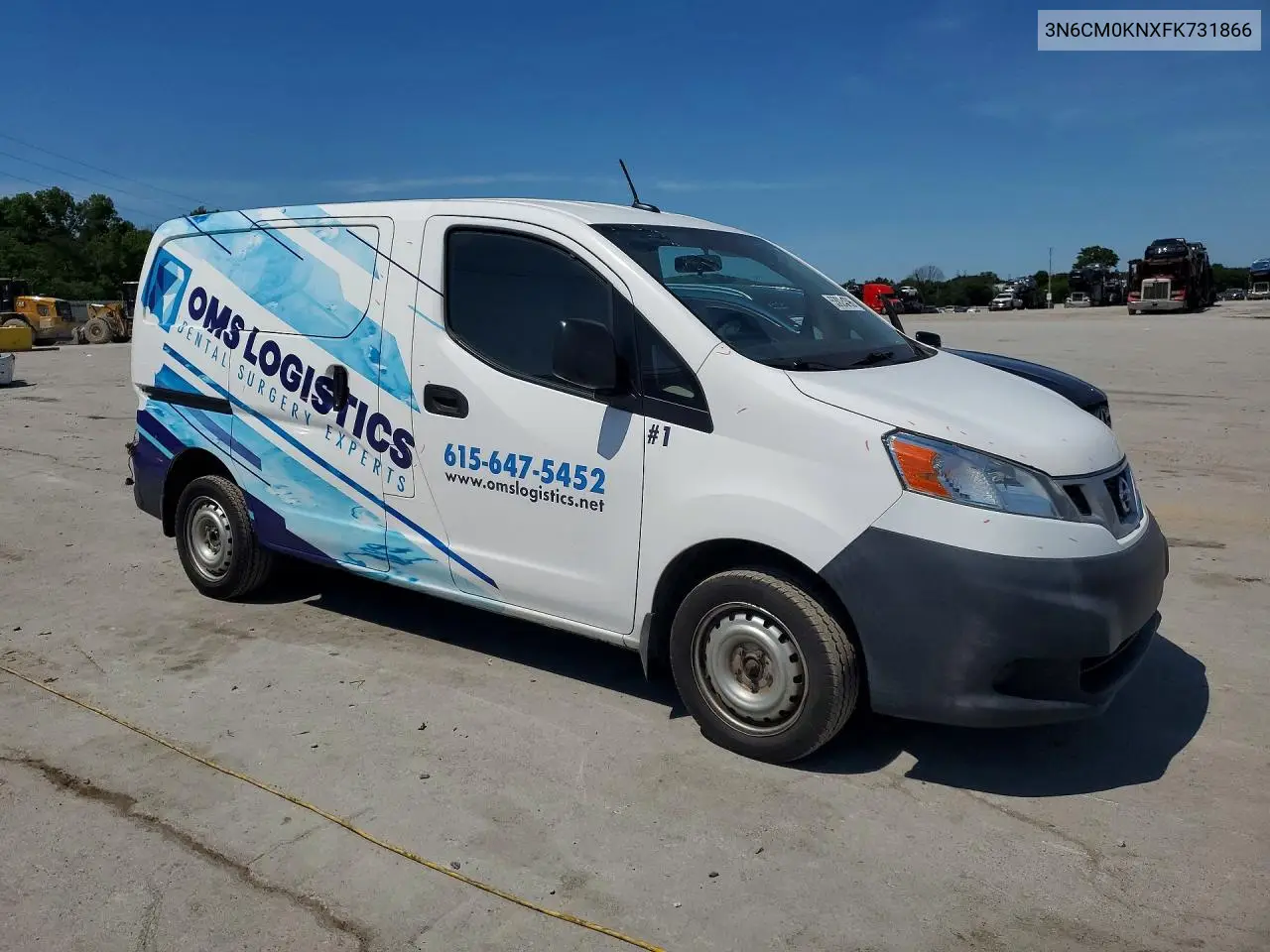 2015 Nissan Nv200 Delivery Van VIN: 3N6CM0KNXFK731866 Lot: 53824796