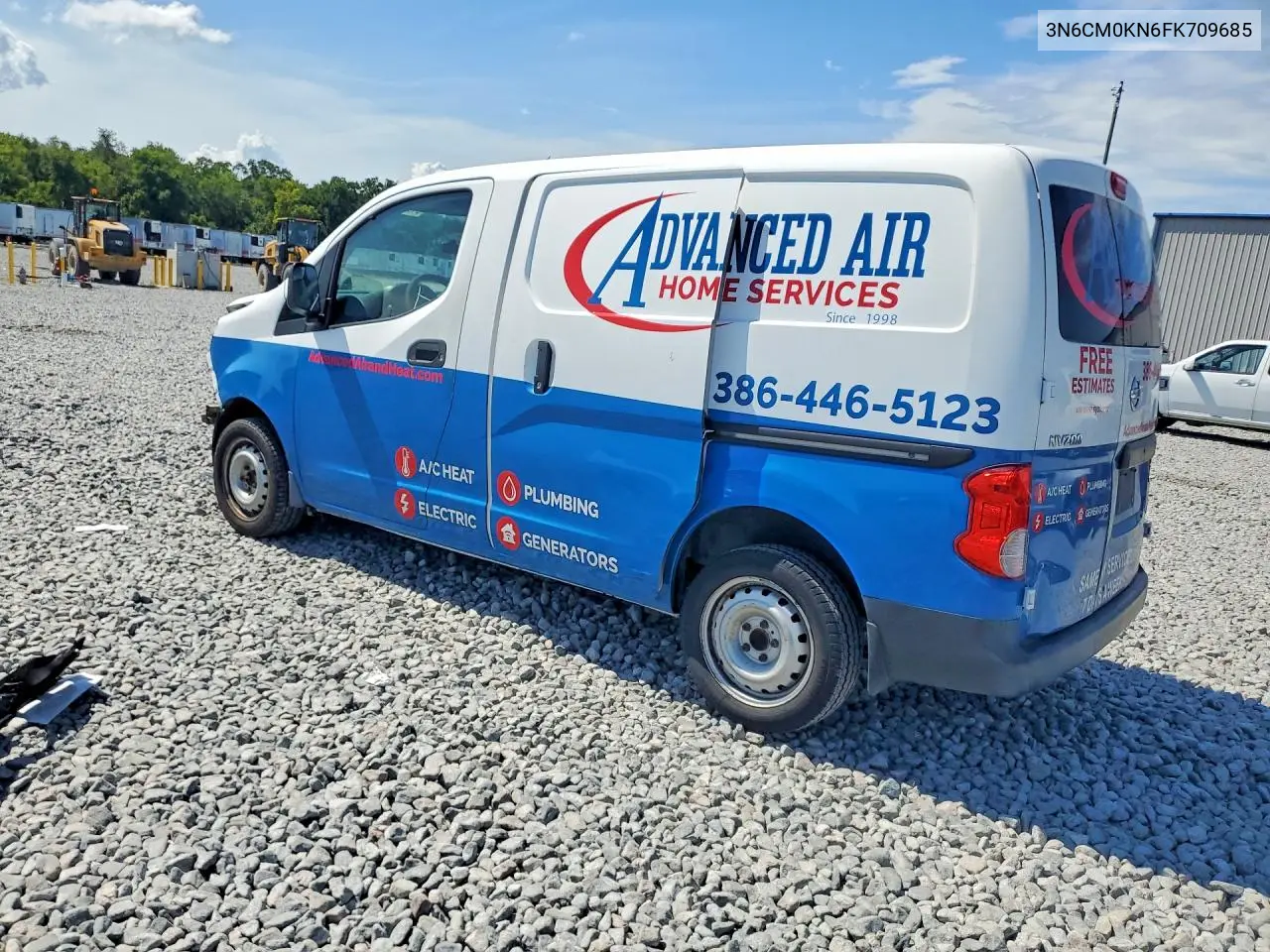 2015 Nissan Nv200 Sv VIN: 3N6CM0KN6FK709685 Lot: 54861146