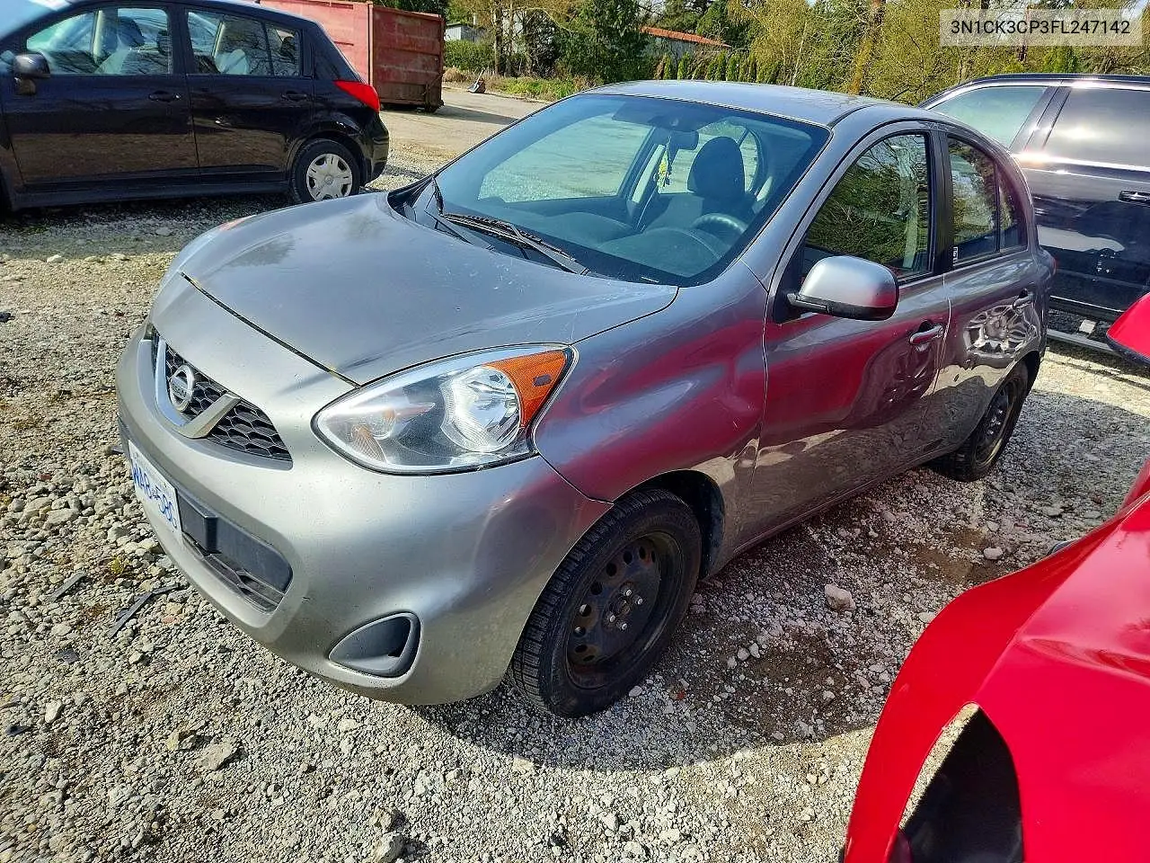 2015 Nissan Micra VIN: 3N1CK3CP3FL247142 Lot: 55132856