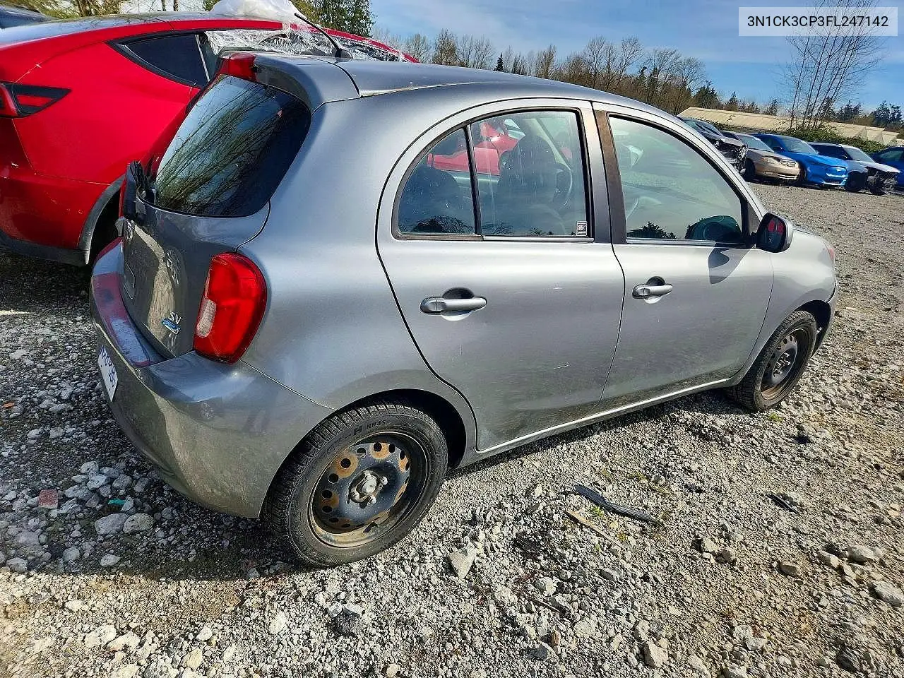 2015 Nissan Micra VIN: 3N1CK3CP3FL247142 Lot: 55132856