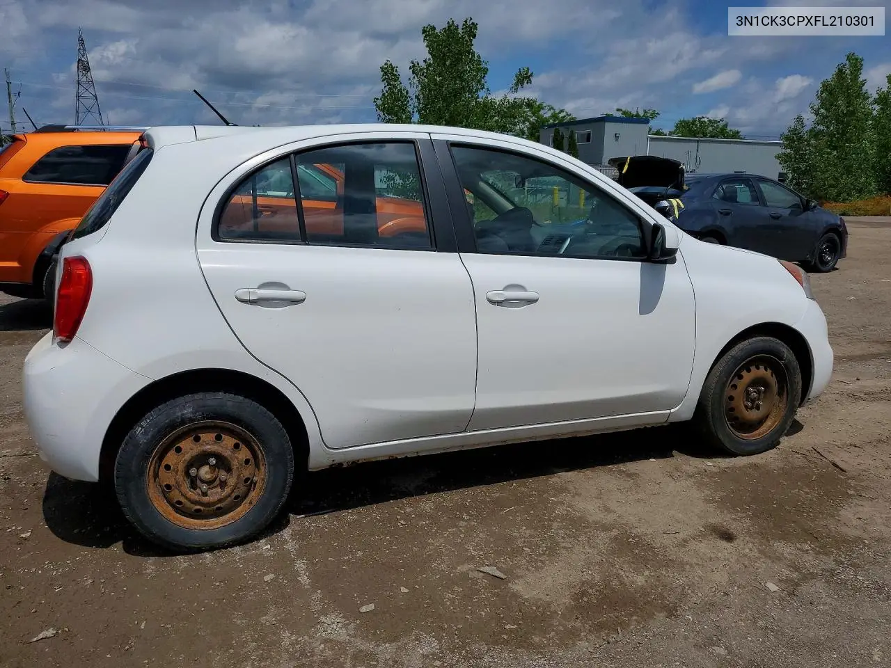 2015 Nissan Micra VIN: 3N1CK3CPXFL210301 Lot: 55805246