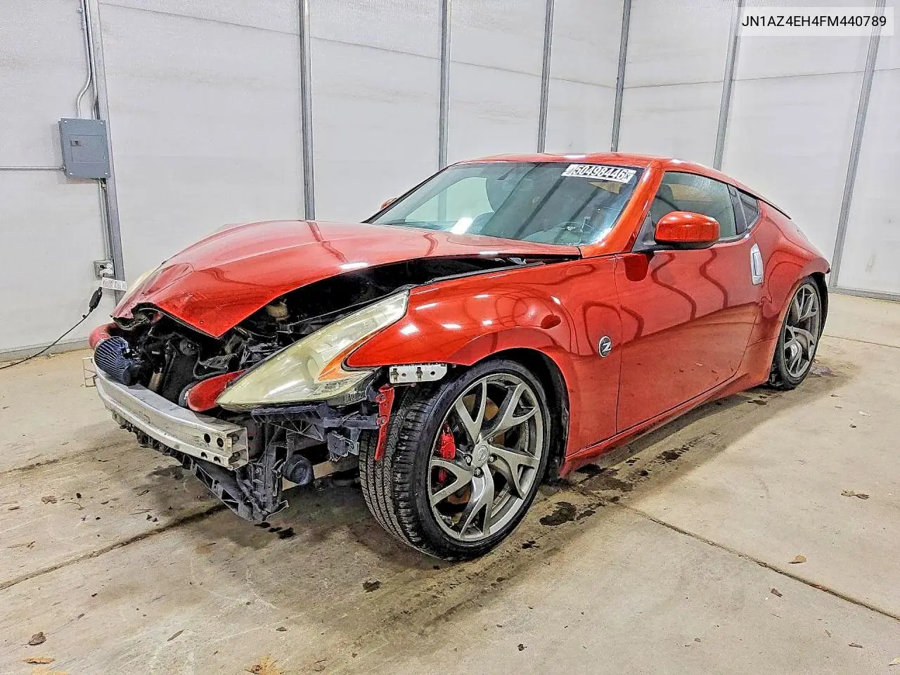 2015 Nissan 370Z VIN: JN1AZ4EH4FM440789 Lot: 56300336